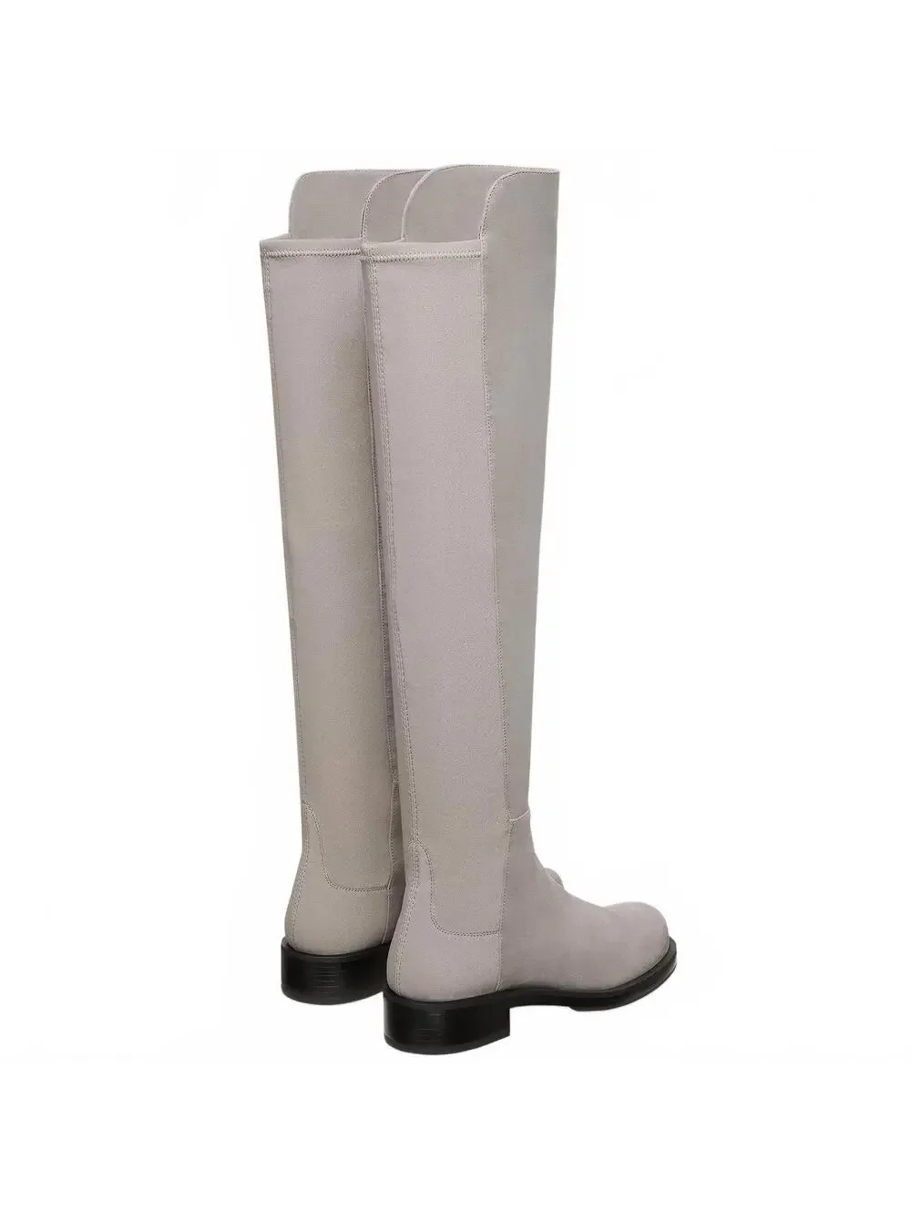 Stuart Weitzman 5050 Bold Boots Over-The-Knee OTK Boots Flannel Gray Size 6